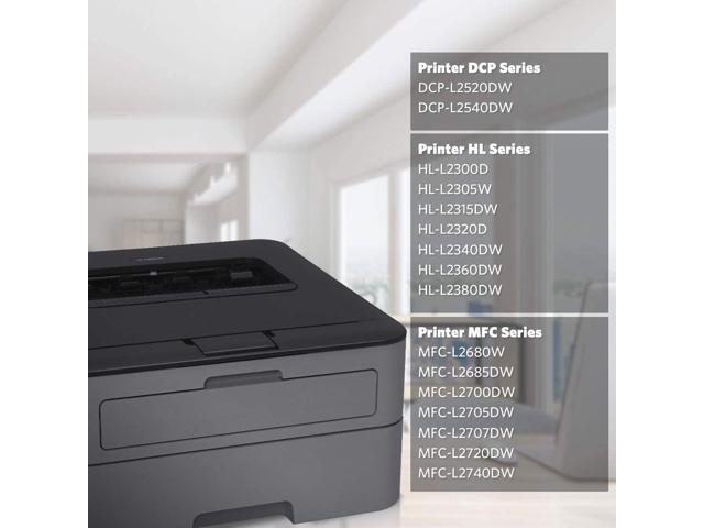 V4INK 3-Pack Replacement for Brother TN630 TN660 Toner Cartridge Black for Brother HL-L2340DW HL-L2300D HL-L2380DW MFC-L2700DW L2740DW DCP-L2540DW...