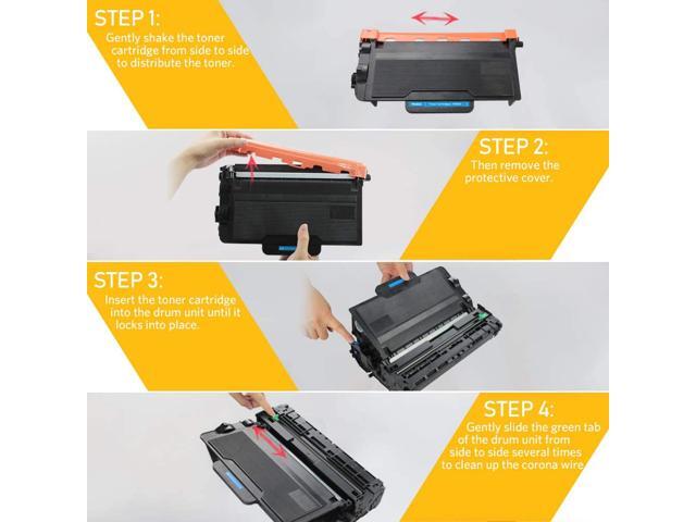 v4ink 1-Pack Super High Yield Compatible Toner Cartridge Replacement for Brother TN880 TN-880 to use with HLL6200DW HLL6200DWT MFCL6700DW HLL6250DW...
