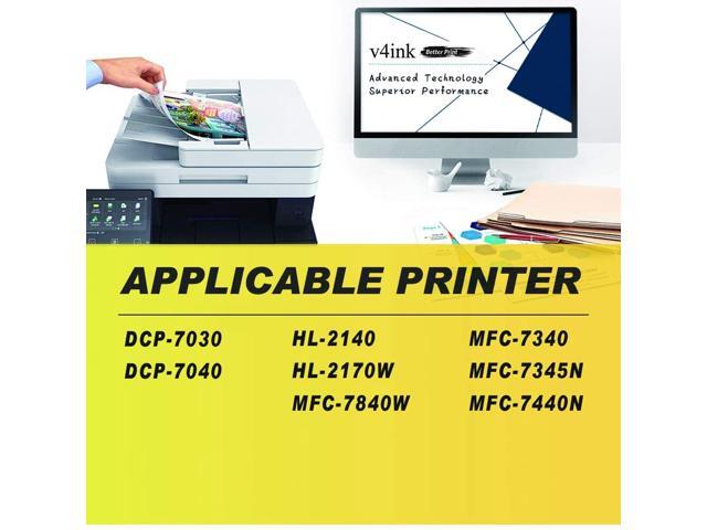 V4INK Compatible Drum Replacement for DR360 DR-360 Drum Unit for Brother DCP-7040 DCP-7030 HL-2140 HL-2170W HL-2150N MFC-7340 MFC-7345N MFC-7440N...