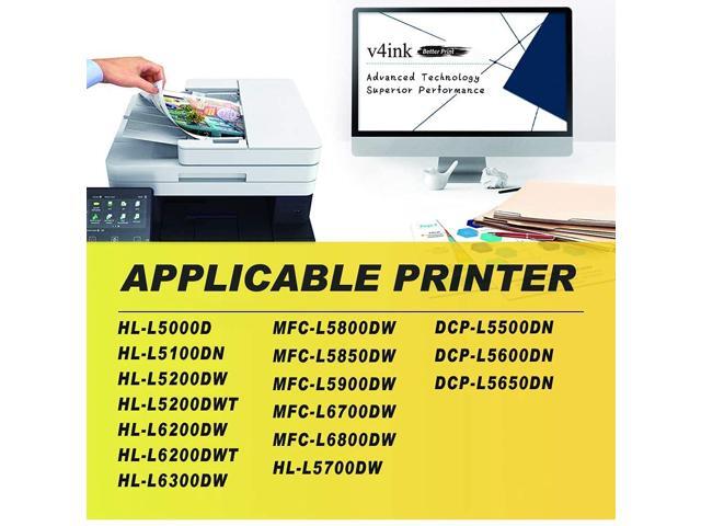v4ink Compatible DR820 Replacement for Brother DR820 DR-820 Drum Unit for use with Brother HL-L6200DW L6200DWT L5100DN L5200DW L5200DWT L6300DW...