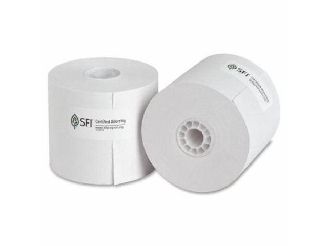 Business Source Paper Roll Single Ply Bond 2-1/4'x126' 100RL/CT WE 31821