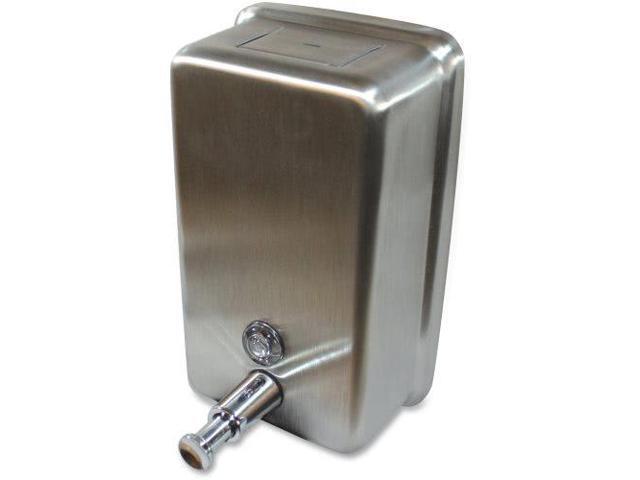 Genuine Joe Liquid Soap Dispenser Vertical 40oz Cap STST 85134