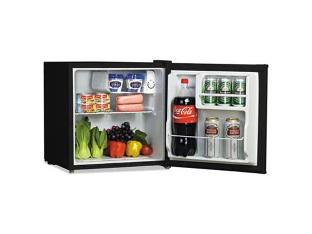 Alera 1.6 Cu. Ft. Refrigerator with Chiller Compartment, Black RF616B