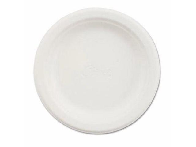 Chinet 6' Paper Dinnerware Plates, White,1000/CT