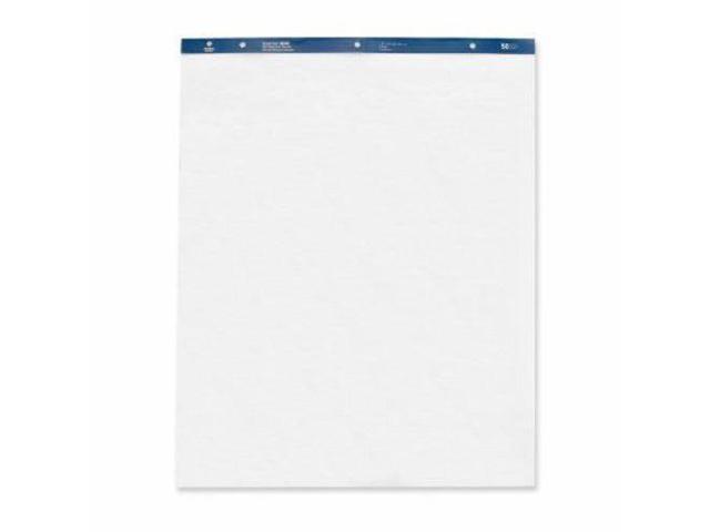 Business Source Standard Easel Pads Plain 27'x34' 50 Sheets 4/CT White 38205