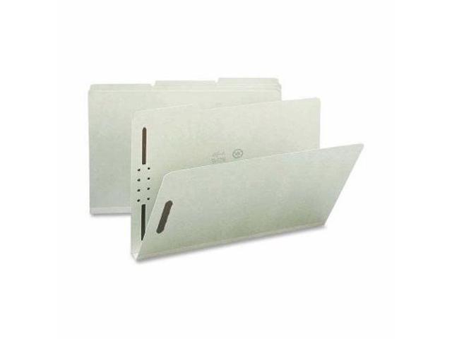 Nature Saver SP17234 Pressboard Fastener Folder - 8.50' Width x 14' Length Sheet Size - 1' Expansion - 2 Fastener - 2' Folder Fastener Capacity -...