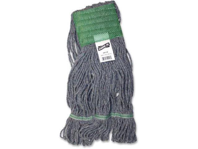 Genuine Joe Earth Mop Mophead Refill Medium Blue 20116