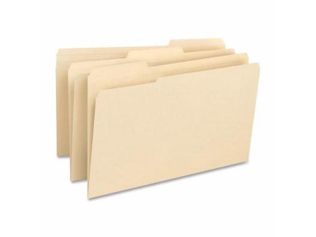 Business Source File Folder Legal 3/4' Exp. 14PT 1/3' 50/BX Manila 16516
