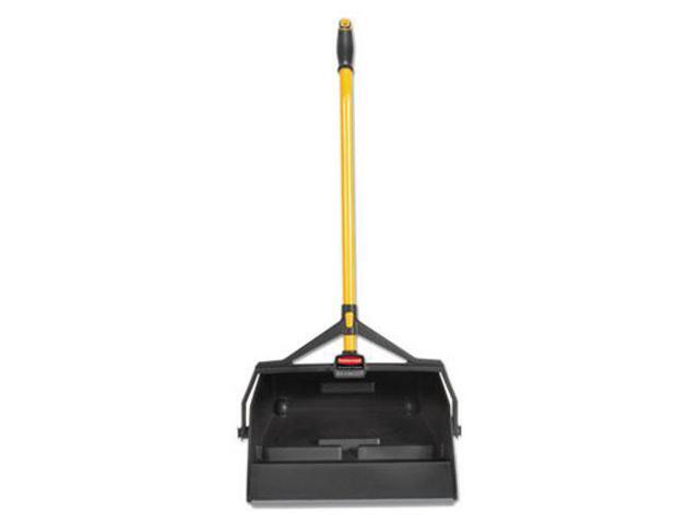 Rubbermaid Commercial Debris Pan Wet/Dry 32 oz Cap 16-7/8'x12'x29' Black 2018806