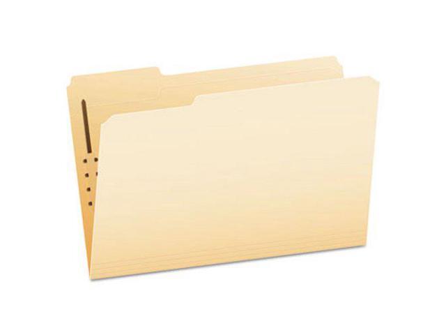 Pendaflex Fastener Folders 1 Fasteners 1/3 Cut Tabs Legal Manila 50/Box FM310