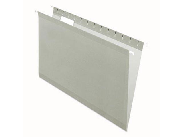 Pendaflex Reinforced Hanging Folders 1/5 Tab Legal Gray 25/Box 415315GRA