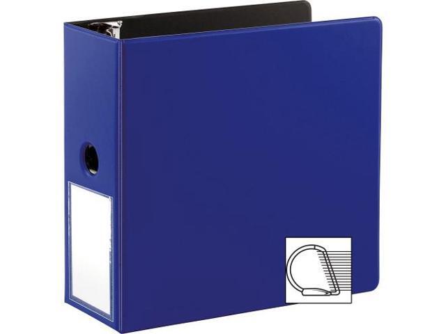 Business Source Slanted D-Ring Binder w/LH 5' Navy 33123