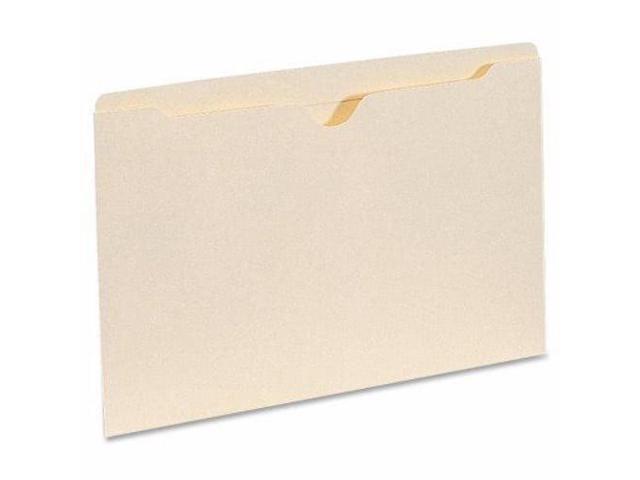 Business Source File Pocket Straight Cut Tab Flat 50 Cap. Legal 100/BX MLA 65800