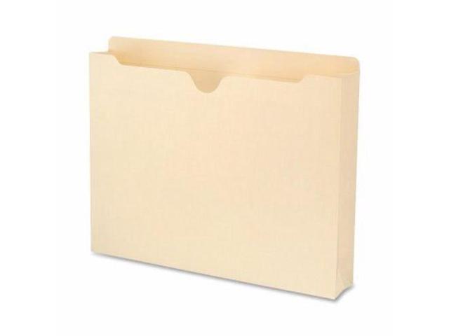 Business Source Filing Jackets 2' Exp 400 Cap. Letter 50/BX Manila 65799