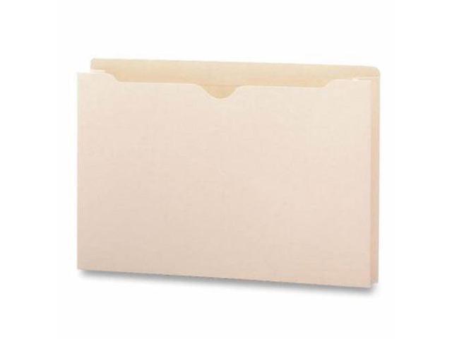 Business Source File Pockets 2' Exp. 400 Cap. Legal 50/BX Manila 65803