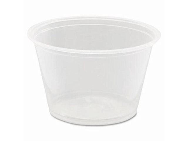 Dart Conex Complements Portion/Medicine Cups 4oz Clear 125/Bag 20 Bags/Carton
