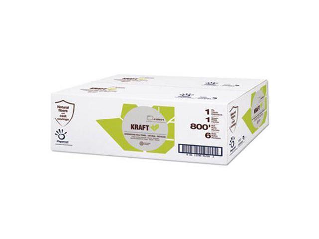 Papernet Heavenly Soft Paper Towel 7.8' x 800 ft Brown 6 Rolls/Carton 410101
