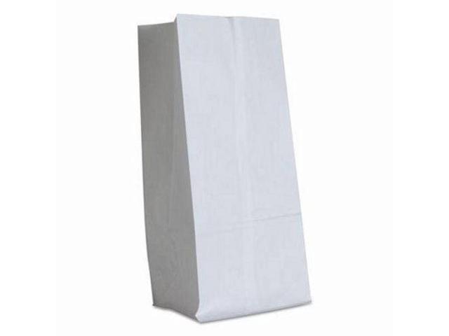 Grocery Paper Bags #16 Size 7.75' x 4.81' x 16' White 500/Bundle 51036