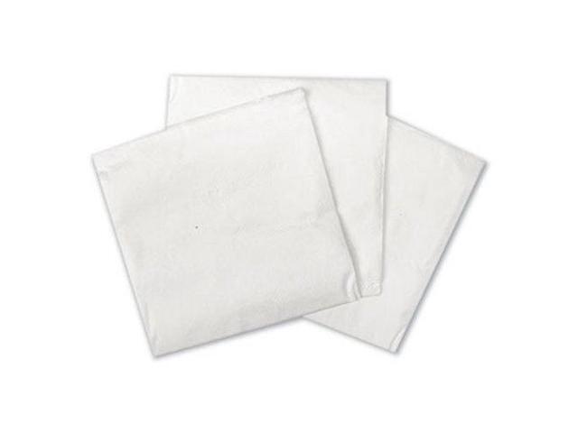 Cocktail Napkins 1-Ply 9w x 9d White 500/Pack 8 Packs/Carton GENCOCKTAILNAP