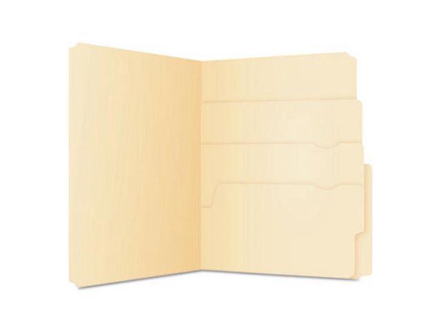 Pendaflex Divide It Up Multi-Section File Folders, Manila (Letter, 24 ct.)