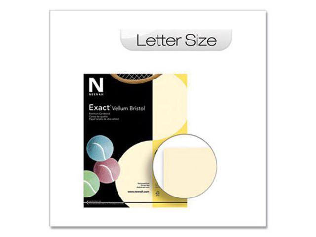 Neenah Paper Neenah 67-lb. Exact Vellum Bristol Card Stock 81368/82368