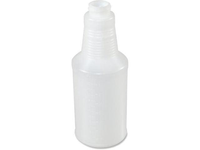 Genuine Joe 24 oz Plastic Bottle, Translucent, 24 Bottles (GJO85139)