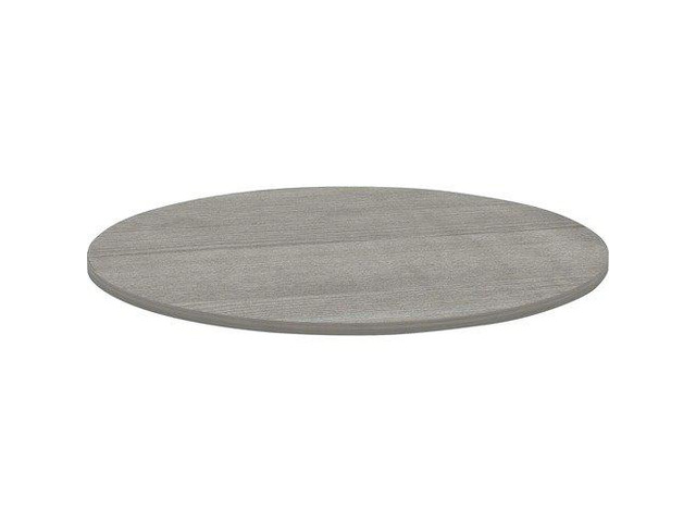 Lorell Conference Tabletop, Box 1/2, Round, 48' Dia, Weathered CCL (LLR69588)