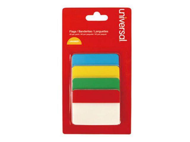 Universal Self Stick Index Tab, 2', Asstd. Colors, 40/Pack