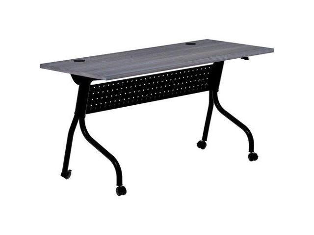 Lorell Training Table, 60'X23-3/5'X29-1/2', Charcoal/Black (LLR59487)