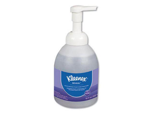 Kimberly-Clark - 45826 - Ultra Moisturizing Foam Hand Sanitizer, 18 oz Bottle, Clear, 4/Carton