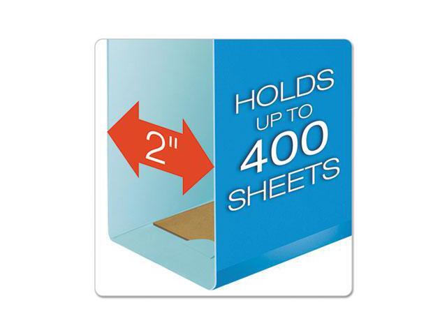 Pendaflex Reinforced 2' Extra Capacity Hanging Folders 1/5 Tab Legal Blue 25/Box 4153X2BLU