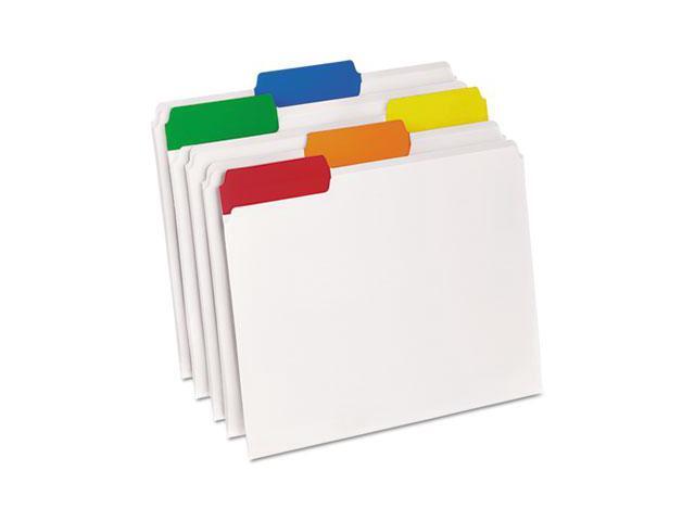 Pendaflex EasyView Poly File Folders 1/3 Cut Top Tab Letter Clear 25/Box 55702