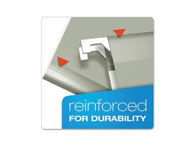 Pendaflex Reinforced Hanging Folders 1/5 Tab Letter Gray 25/Box 415215GRA