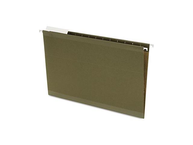 Pendaflex X-Ray Hanging File Folders No Tabs Legal Standard Green 25/Box 4153