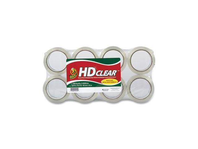 Duck Heavy-Duty Carton Packaging Tape 1.88' x 55 yards Clear 8/Pack 282195