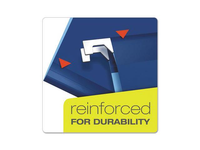 Pendaflex Reinforced Hanging Folders 1/5 Tab Letter Navy 25/Box 415215NAV