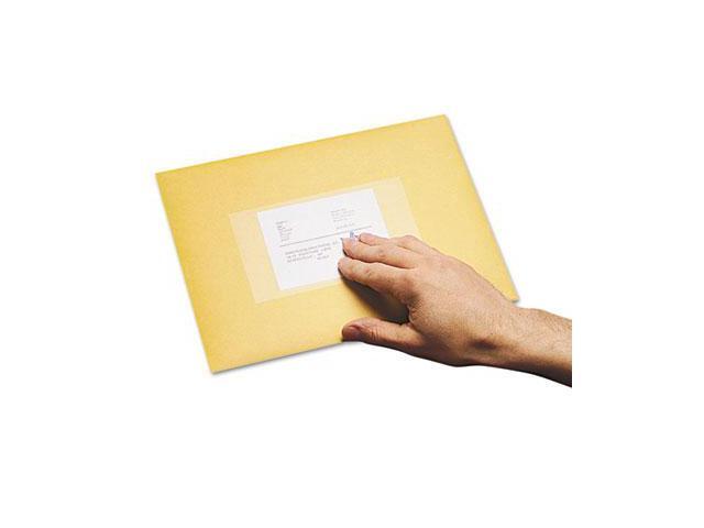 3M 822P Heavyweight 4 x 6 Clear Label Protector Tape Sheets Two 25 Sheet Pads Pack