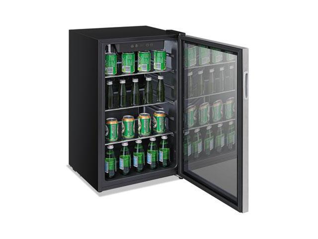 3.4 Cu. Ft. Beverage Cooler, Stainless Steel/Black ALERFBC34