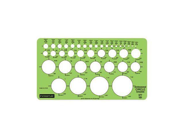 Staedtler Mars Circle Template 977