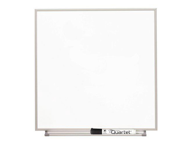 Quartet Matrix Magnetic Boards Painted Steel 16 x 16 White Aluminum Frame M1616