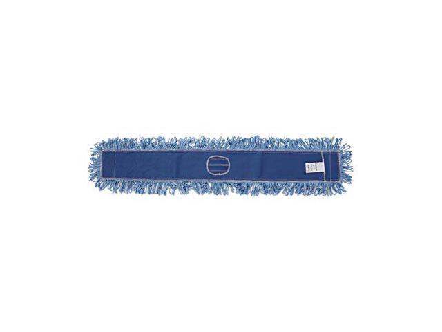 Boardwalk Dust Mop Head Cotton/Synthetic Blend 48' x 5' Blue 1148