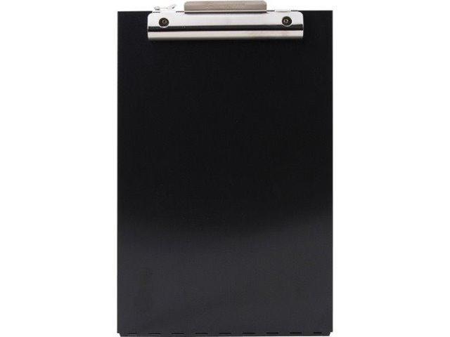 Saunders Storage Clipboard 1-1/2' Storage 9'Wx14-1/4'Lx2-3/4'H BK 11018