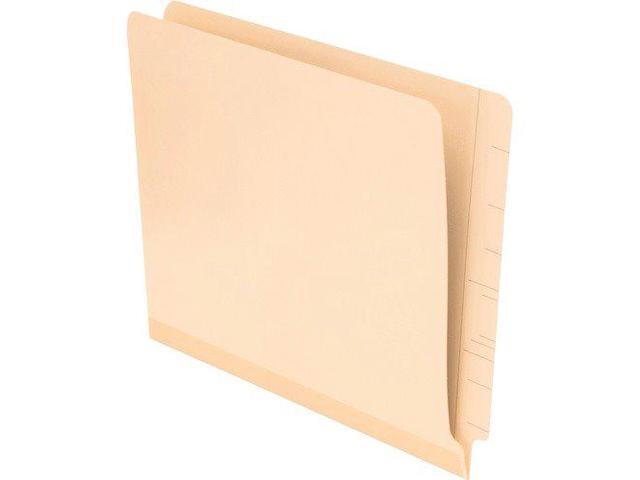 Pendaflex Laminate Spine Shelf File Folder Straight Tab 11 pt Manila Letter 100