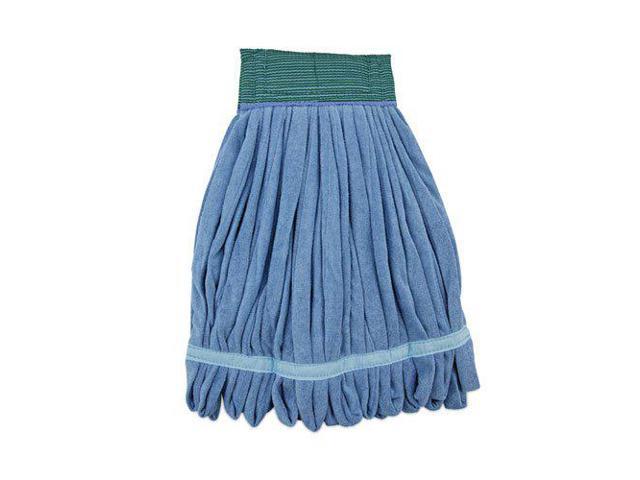 Boardwalk Microfiber Looped-End Wet Mop Heads Medium Blue 12/Carton 12/Carton MWTMBCT