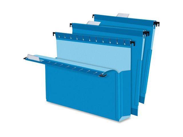 Pendaflex SureHook Reinforced Hanging Box Files 2' Expansion Legal Blue 25/Box 59302