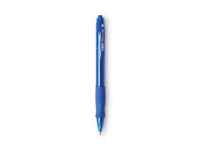 BIC Velocity Retractable Ball Pen Blue Ink 1.6 mm 36/Pack VLGB361BE