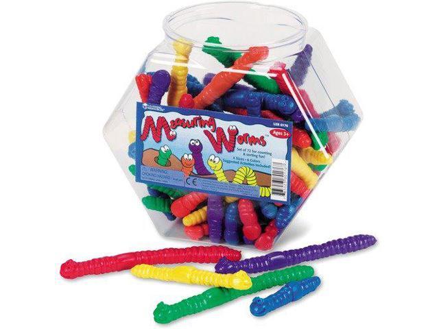 Learning Resources Measuring Worms Math Manipulatives for Grades Pre-K and Up LER0176