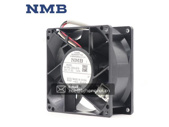 Original New NMB 3615RL-05W-B76 DC 24V 1.47A 90X90X38mm ABB Inverter Cooling Fan ACS880
