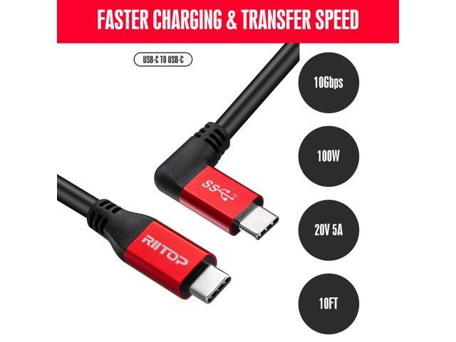 Quest Link Cable 10ft, RIITOP Oculus Quest2 Link Cable, High Speed Data Transfer & Fast Charging USB C Cable Compatible for Oculus Quest2 Headset...