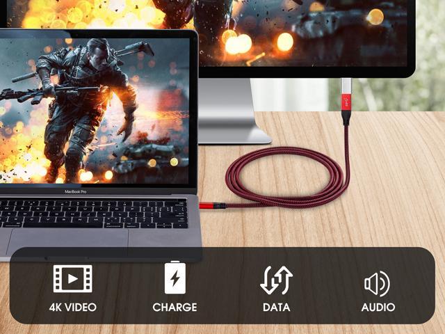 USB C Extension Cable 6Ft (2Pack), RIITOP USB 3.1 Gen2 10Gbps Type C Male to Female Extension Charging & Sync for Nintendo Switch, M1 MacBook Pro...